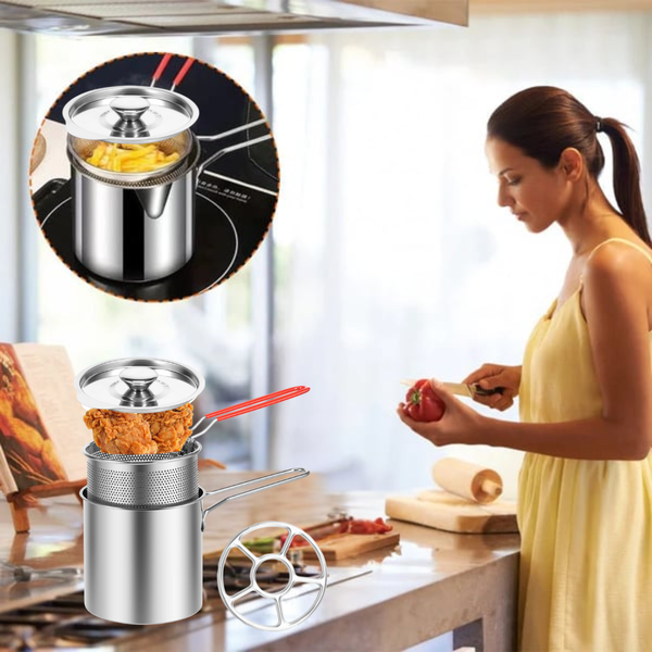 Friteuse multifonctionnelle en acier inoxydable